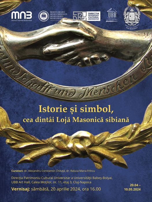 Expoziția: Istorie și simbol, cea dintâi Lojă Masonică sibiană