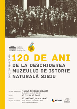 Exhibition: 120 years since the opening of the Museum of Natural History in Sibiu