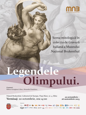 Exhibition: The Legends of Olympus. The Mythological Scene in the Italian Prints Collection of the Brukenthal National Museum