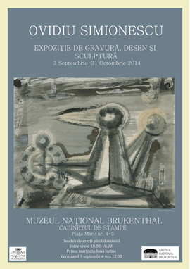 Exhibition: Ovidiu Simionescu: engravings, drawings and sculpture 