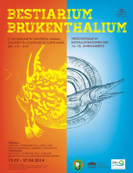 Exhibition: BESTIARIUM BRUKENTHALIUM: An incursion into the animal universe as reflected by rare book illustration, 16th – 18th c.