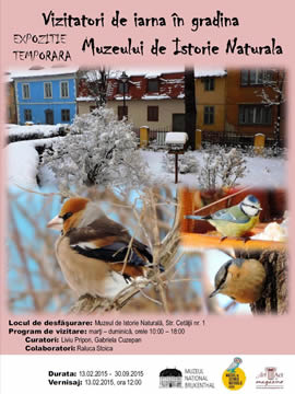 Exhibition: Winter Visitors in the Museum of Natural History Garden