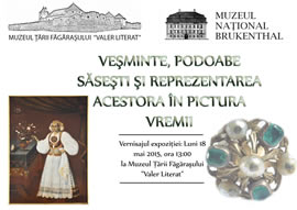 On the occasion of International Museum Day, Brukenthal Museum is opening the exhibition German-Saxon garments, adornments and their representation in painting at Făgăraș Museum 