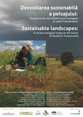 Exhibition: Sustainable landscapes: A social-ecological study on the future of Southern Transylvania
