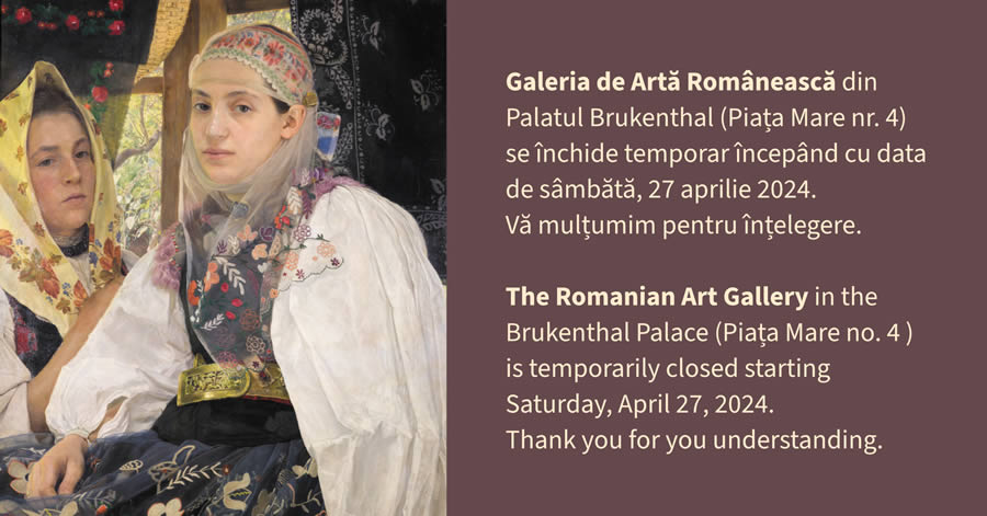 The Romanian Art Gallery is temporarily closed 