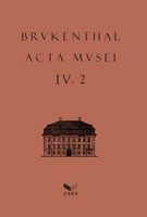 Brukenthal. Acta Musei IV.2