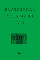 Brukenthal. Acta Musei IV.3
