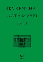 Brukenthal. Acta Musei IX.3