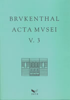 Brukenthal. Acta Musei V.3