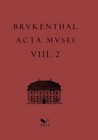 Brukenthal. Acta Musei VIII.2