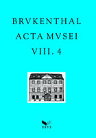 Brukenthal. Acta Musei VIII.4