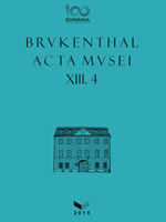 Brukenthal. Acta Musei XIII.4